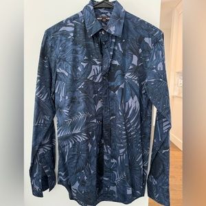 MICHAEL KORS MENS HAWIAN DRESS SHIRT